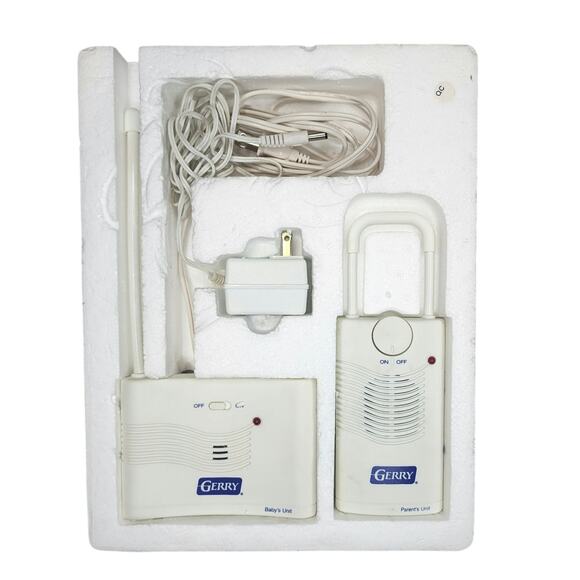 Baby Monitor Gerry Premier Nursery Monitor Model 603 Indoor Outdoor Vintage - Picture 7 of 7
